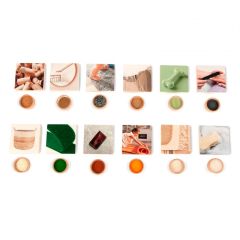 Juego de madera táctil con imágenes y texturas reales - Andreu Toys