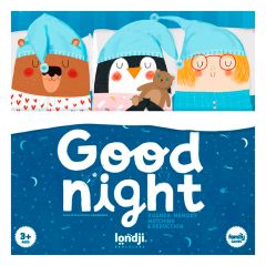 Juego memoria, asociación y deducción Good Night - Londji