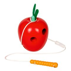 Juego para ensartar gusano en la manzana - Spiegelburg