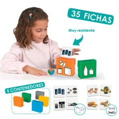 Juego para separar y reciclar basura - Akros