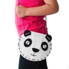 Kit de costura DIY bolso oso panda - aPunt Barcelona