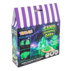 Kit sensorial arena mágica que brilla en la oscuridad - Tuban