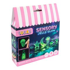 Kit sensorial figuras de gel que brillan en la oscuridad - Tuban