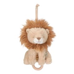 León de peluche musical con colgador Safari Friends - Little Dutch