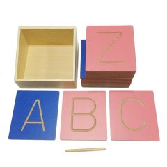 Letras alfabeto mayúsculas huecas - Montessori