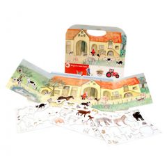 Libro escenario magnético Granja - Egmont