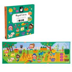 Libro escenario magnético Magneti'stories El Huerto - Janod