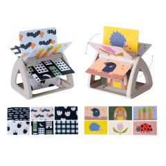 Libro giratorio para tummy time - Taf Toys