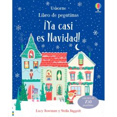 Libro de pegatinas ¡Ya casi es Navidad! - Usborne