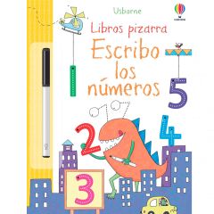 Libro pizarra Escribo los números - Usborne