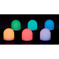 Mini cúpulas con luces de colores cambiantes (6) - Playlearn