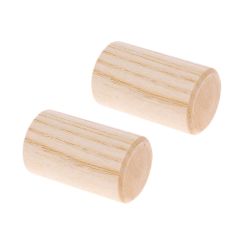 Maracas de madera con forma de cilindro (2) - Montessori