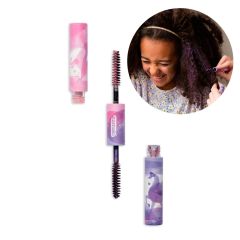 Máscara de pintura para el pelo doble rosa y morada - Namaki