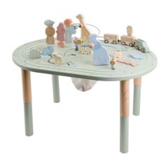 Mesa de actividades de madera Safari Friends - Little Dutch