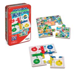 Mini juego en lata parchís y oca - Cayro