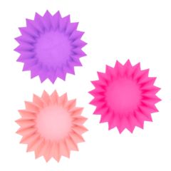 Moldes de silicona Blush para cupcakes y fiambreras (3) - Lunch Punch