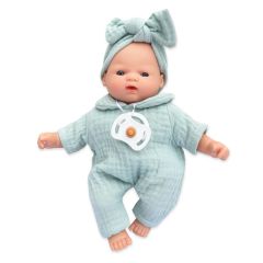 Muñeca bebé Nina Bobble verde 26 cm - Wookids