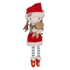 Muñeca de Navidad Rosa con galleta de jengibre 33 cm - Little Dutch