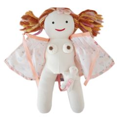 Muñeca de parto vaginal y lactancia piel clara - Migjorn