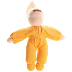 Muñeca suave amarilla Waldorf 30 cm - Grimm's