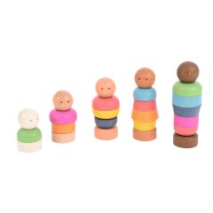 Muñecos de madera para atornillar (5) - Tickit