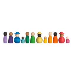 Muñecos de madera Nins® Together (12) - Grapat