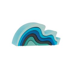 Olas de mar de madera pequeñas (6) - Grimm's