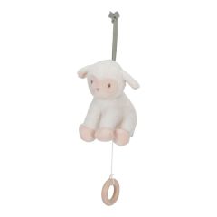 Oveja de peluche musical con colgador - Little Dutch