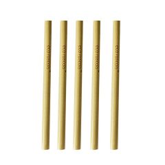 Pajitas reutilizables (5) - Madera de Bambú - Eco Rascals