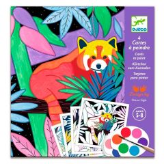 Paletas de pintura y láminas Selva (4) - Djeco