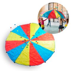 Paracaídas cooperativo con 24 pelotas - BS Toys