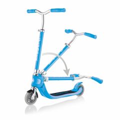 Patinete plegable Flow Foldable 125 azul cielo - Globber