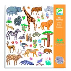 Pegatinas Animales salvajes Kenia (160) - Djeco