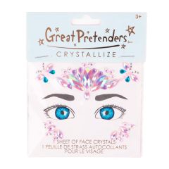 Pegatinas con cristales para la cara hada - Great Pretenders