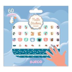 Pegatinas para uñas Animales Bonitos (60) - Djeco