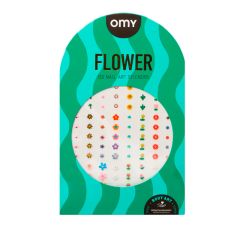 Pegatinas para uñas Flores (120) - Omy