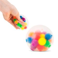 Pelota para estrujar Squish Ball con bolas que brillan en la oscuridad - Scrunchems