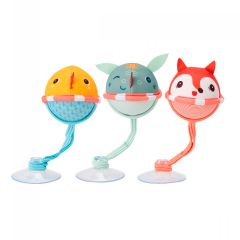 Pelotas para bañera Animales: zorro, dragón y pollo - Lilliputiens