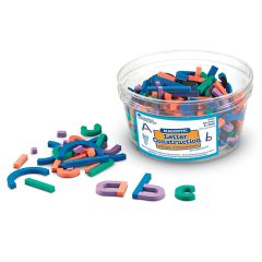Piezas magnéticas para construir letras y números (262) - Learning Resources