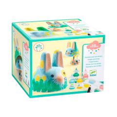 Pintura de dedos 3 conejos de Pascua - Djeco