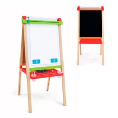 Pizarra de madera doble cara 4 en 1 - Hape