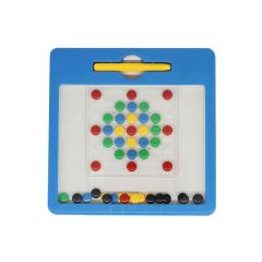 Pizarra magnética con tarjetas Imadots 20 x 20 cm - Braintoys