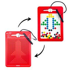 Pizarra magnética reversible 2 en 1 con tarjetas - Beleduc