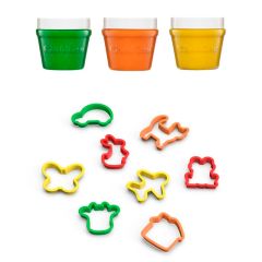 Plastilina natural y moldes - ChildGen