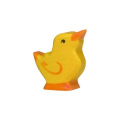 Pollito con la cabeza alzada de madera - HOLZTIGER