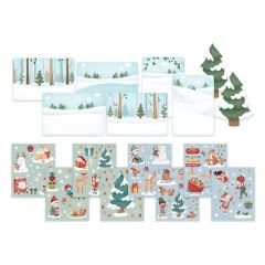 Postales y pegatinas Cuento de Navidad - Little Dutch