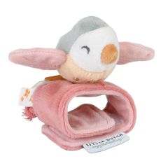 Pulsera sonajero de peluche Pajarito - Little Dutch