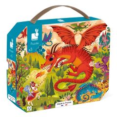 Puzle Reino de dragones 54 piezas - Janod