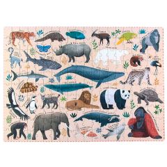 Puzle animales salvajes Life 200 piezas - Londji