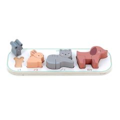 Puzle de madera encajable 1, 2, 3, 4 Animales - Vilac